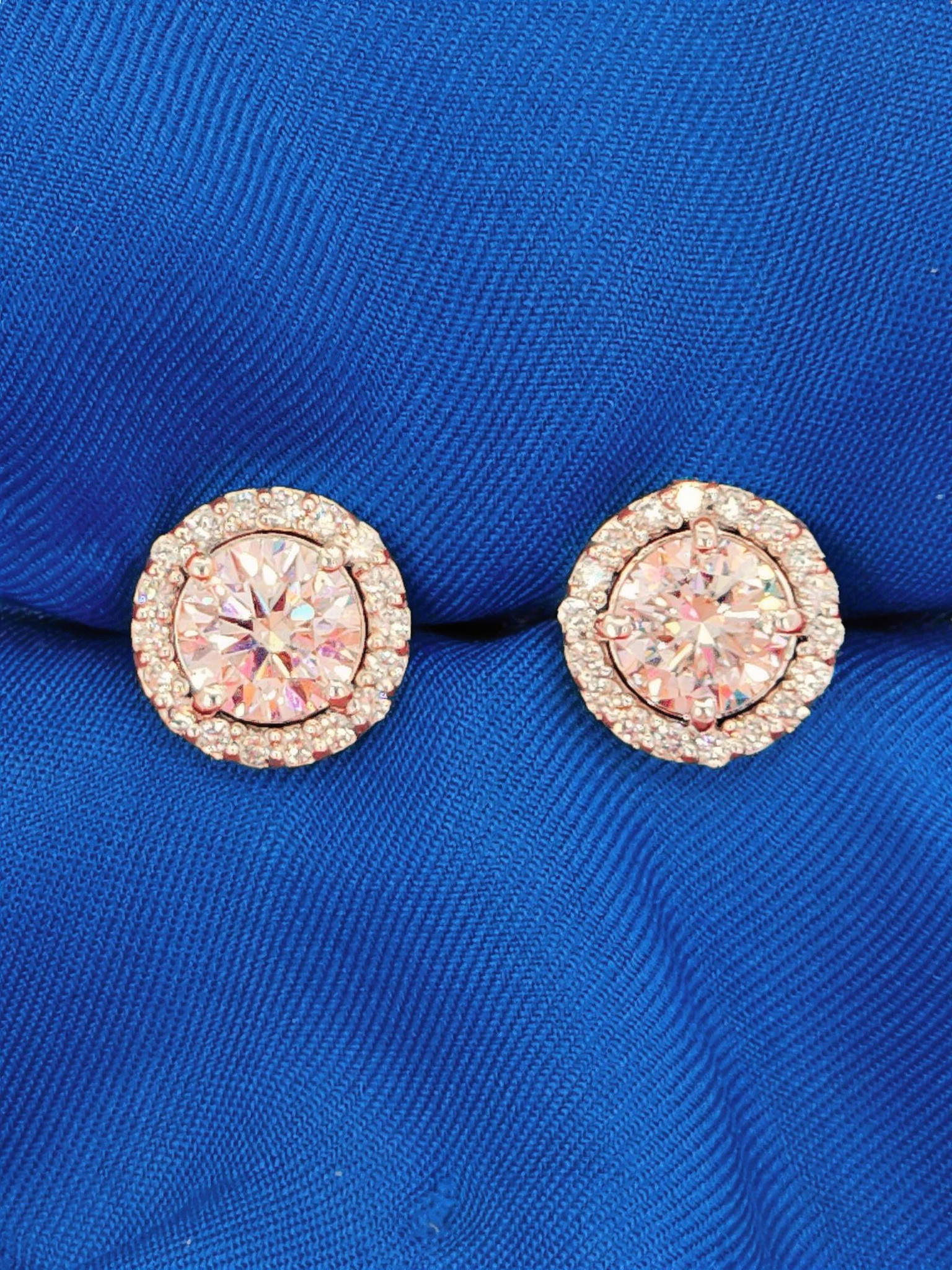 A beautiful pair of stud earrings