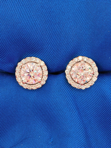 A beautiful pair of stud earrings